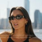 Whitney’s black oval sunglasses on In The City