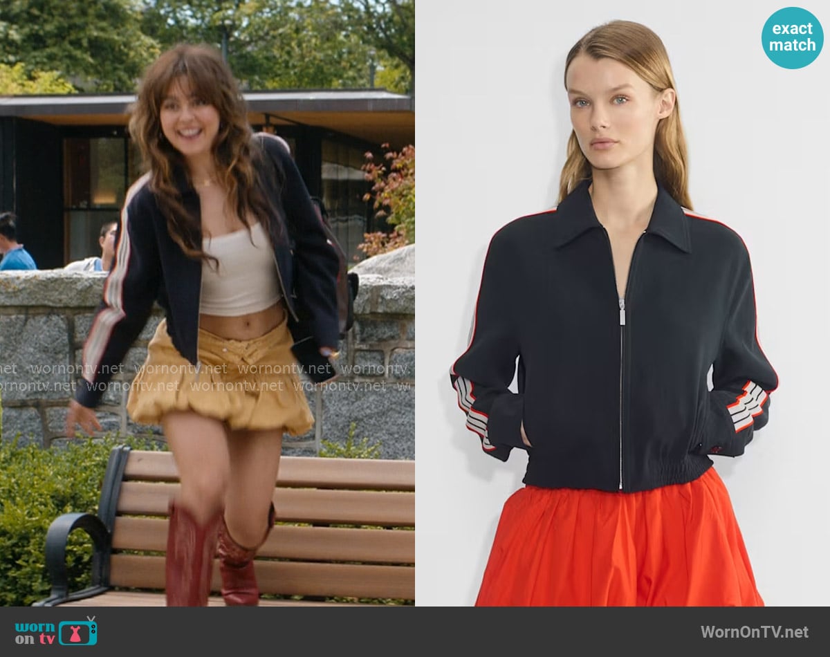 Wilfred Jules Jacket worn by Allie Hayes (Mika Abdalla) on Off Campus