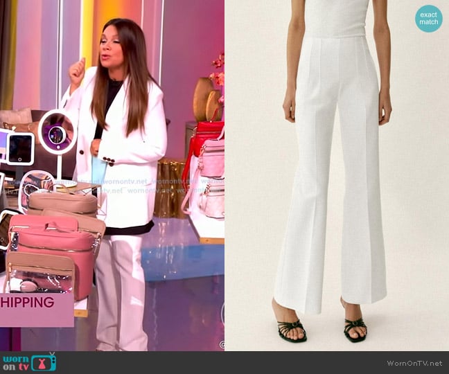 Zara High-Waisted with Back Zip worn by Gretta Monahan on The View