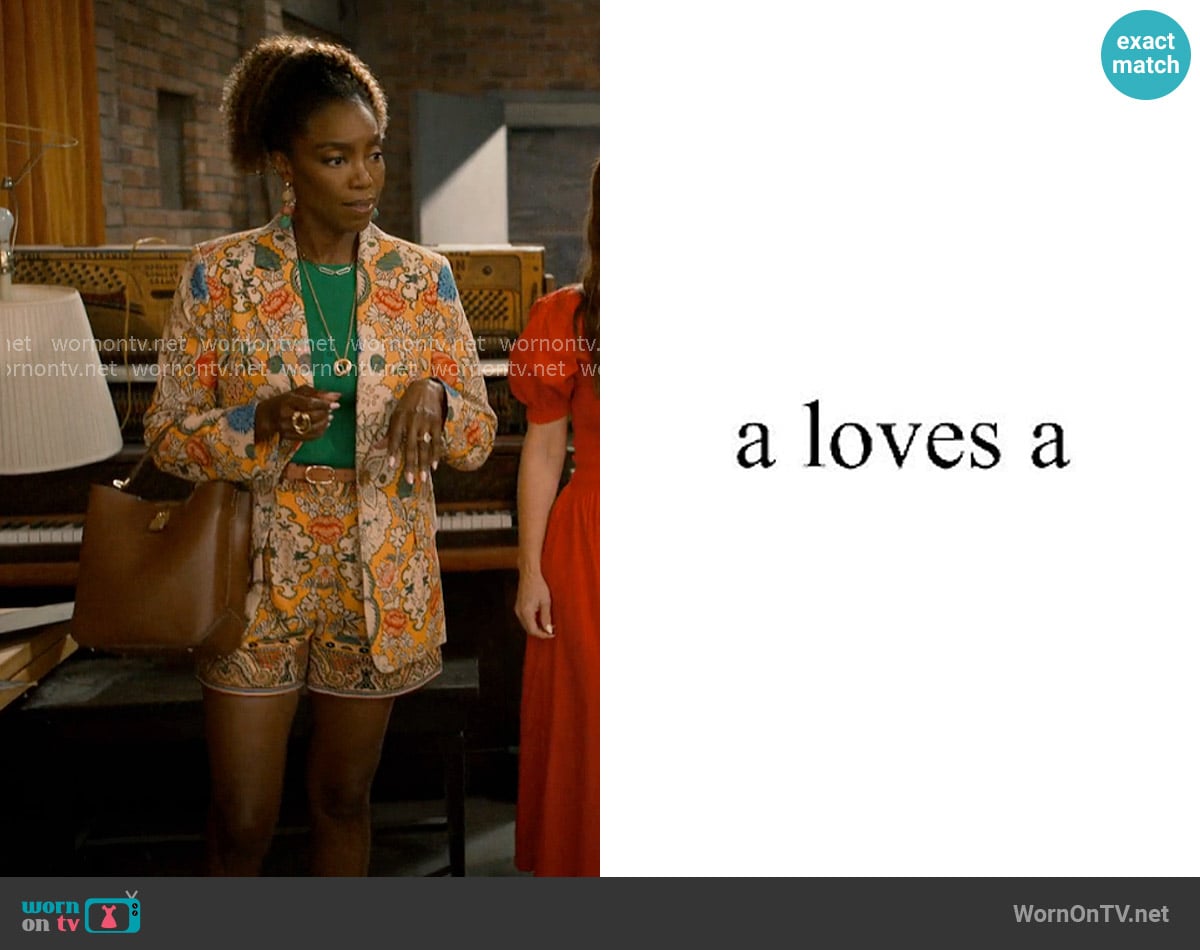 by A Loves A worn by Helen Decatur (Heather Headley) on Sweet Magnolias