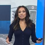 Adelle’s ombre ribbed knit dress on Today