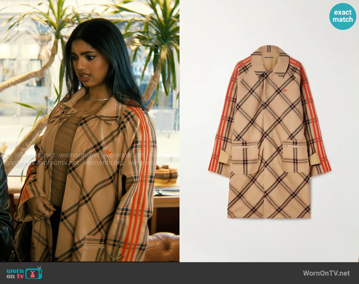 Adidas x Wales Bonner Reversible Mac Jacket worn by Abhinaya Chilukuri (Avantika) on Not Suitable For Work