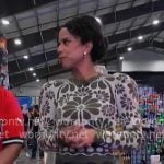 Adriana Diaz’s floral print top on CBS Mornings