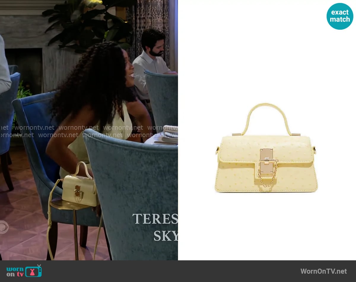 Aldo Calluna Bag worn by Naomi Hamilton Hawthorne (Arielle Prepetit) on Beyond the Gates