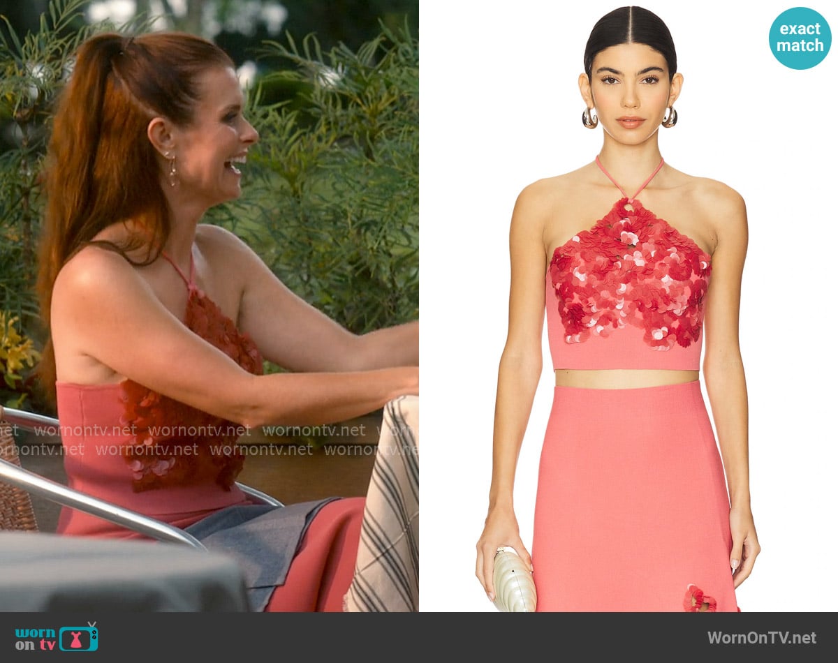 Alexis Relle Top worn by Maddie Townsend (JoAnna Garcia Swisher) on Sweet Magnolias