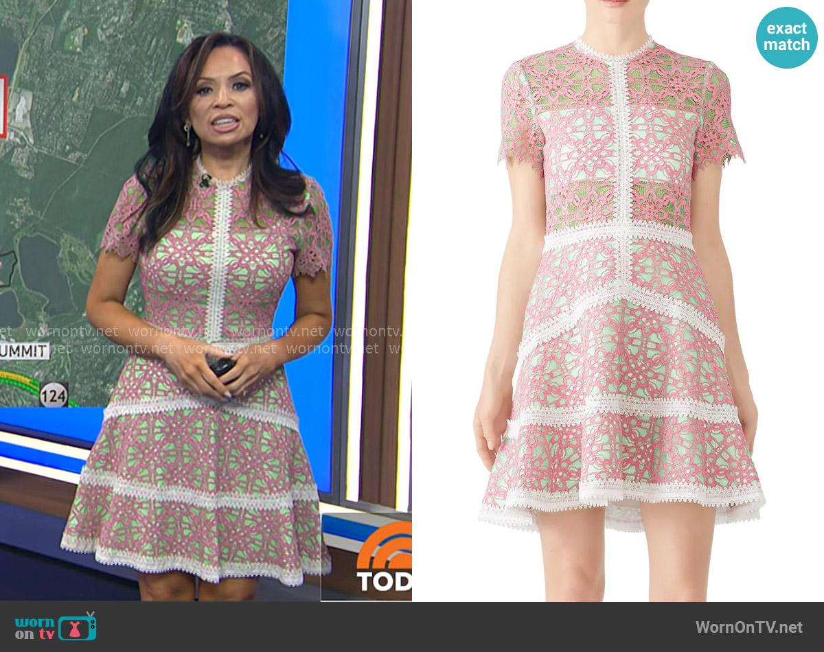 Alexis Rustikan Dress worn by Adelle Caballero on Today