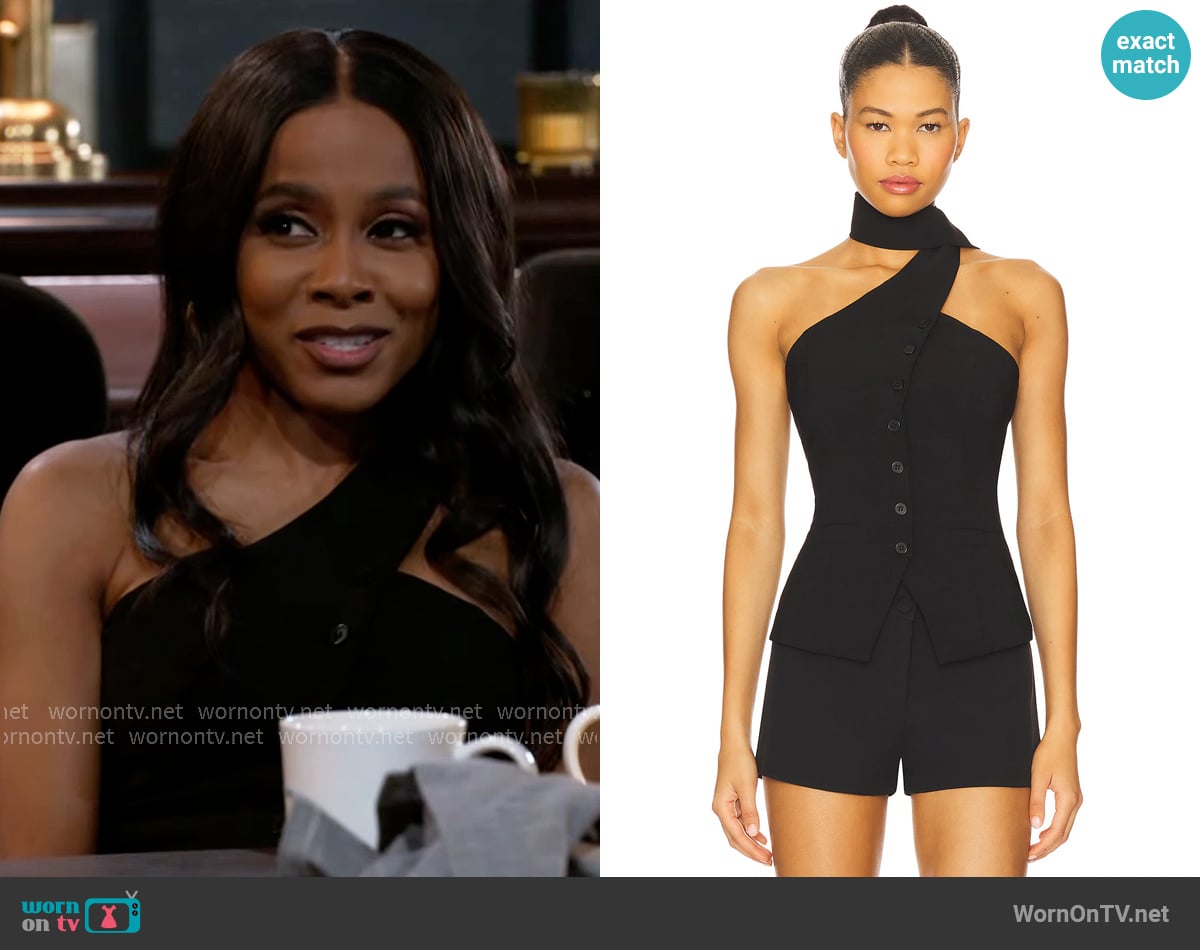 All The Ways Courtney Top worn by Hayley Lawson (Marquita Goings) on Beyond the Gates