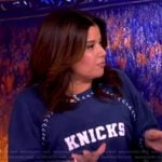 Ana’s Knicks sweatshirt on The View