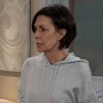Anna's grey hoodie on General Hospital