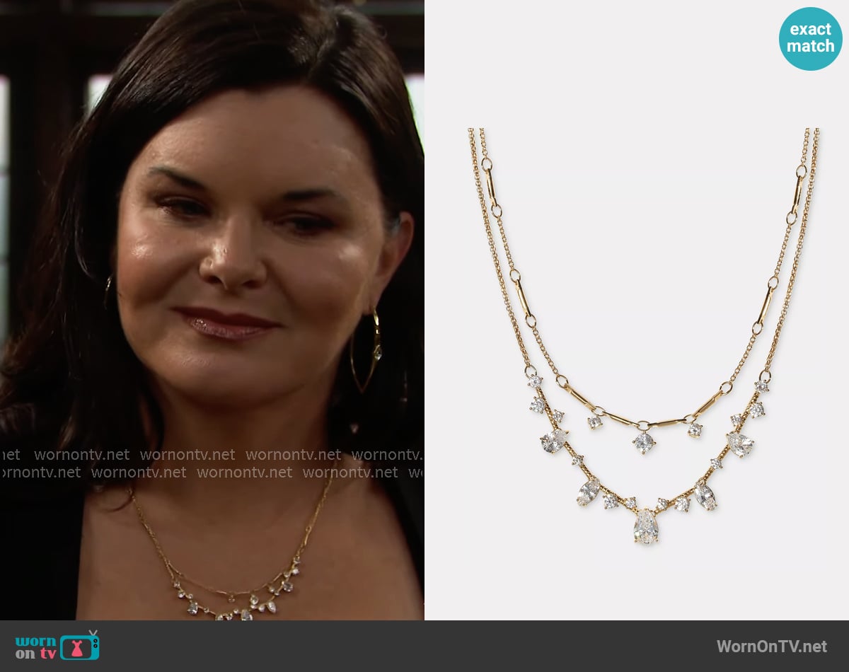 Katie’s necklace on The Bold and the Beautiful Katie’s necklace on The Bold and the Beautiful