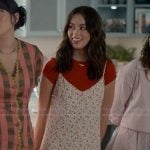 Annie’s floral print dress on Sweet Magnolias