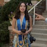 Annie’s floral print ruffle dress on Sweet Magnolias