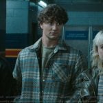 Beau's plaid jacket on Off Campus