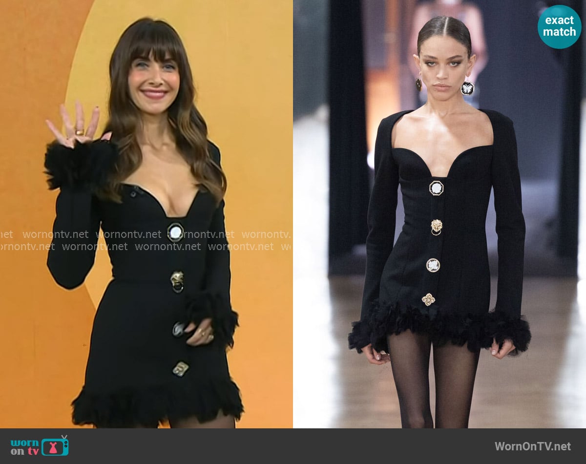 Blumarine Fall 2026 Collection worn by Alison Brie on Today