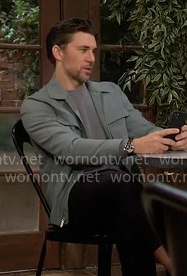 Cane’s green jacket on The Young and the Restless