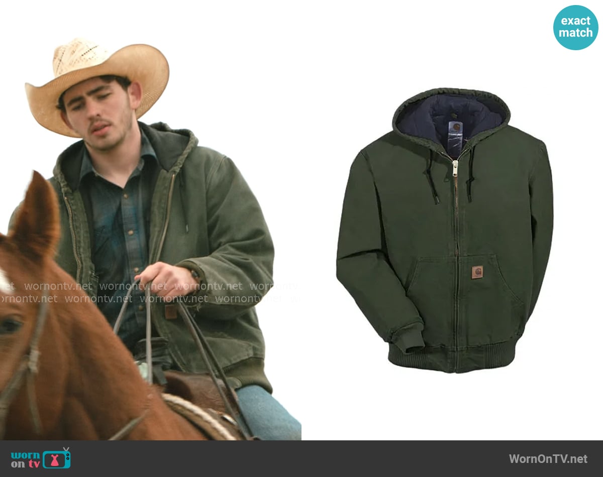 Carhartt J130 Jacket worn by Carter (Finn Little) on Dutton Ranch