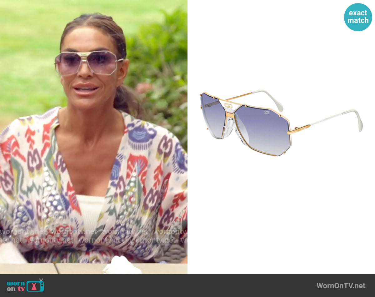 Cazal 905 - T65_EN worn by Liz McGraw on The Real Housewives of Rhode Island