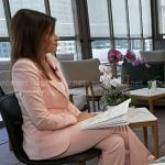 Chloe’s pink suit on Today