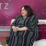Chrissy Metz’s geometric print dress on Today