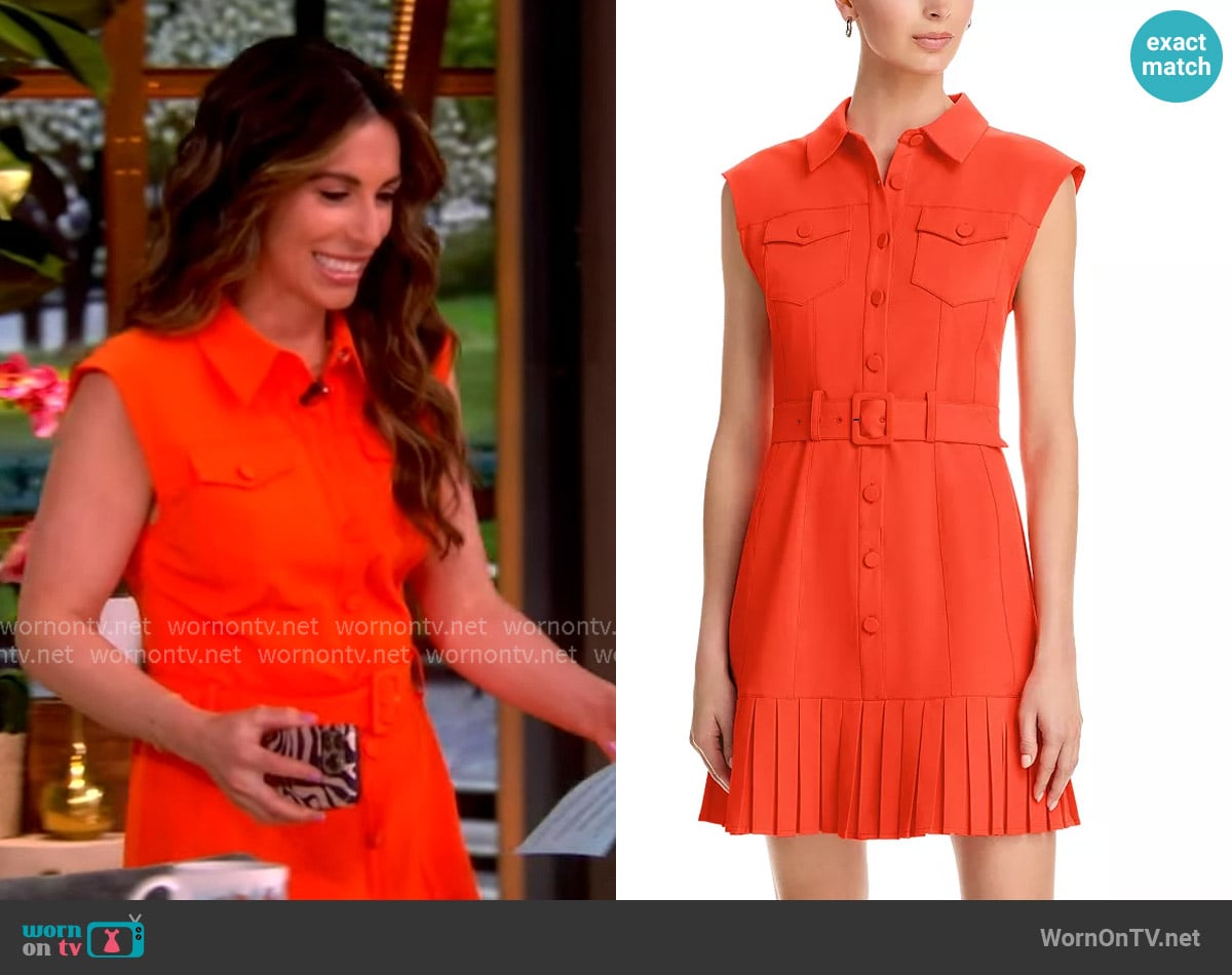 Cinq a Sept Doreen Dress worn by Alyssa Farah Griffin on The View