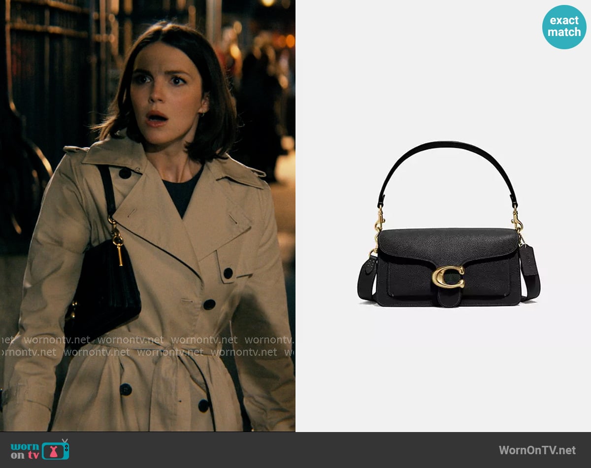 Coach Tabby Shoulder Bag worn by AJ Pascarelli (Ella Hunt) on Not Suitable For Work