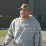 Cole’s grey hoodie on The McBee Dynasty Real American Cowboys
