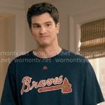 Davis' Braves t-shirt on Not Suitable For Work