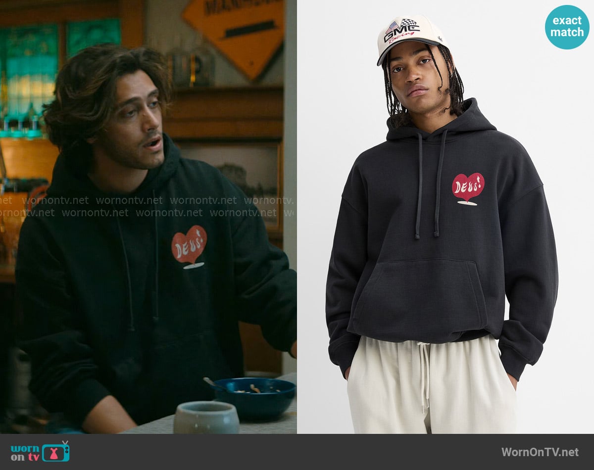 Deus Ex Machina Records Hoodie worn by John Tucker (Jalen Thomas Brooks) on Off Campus