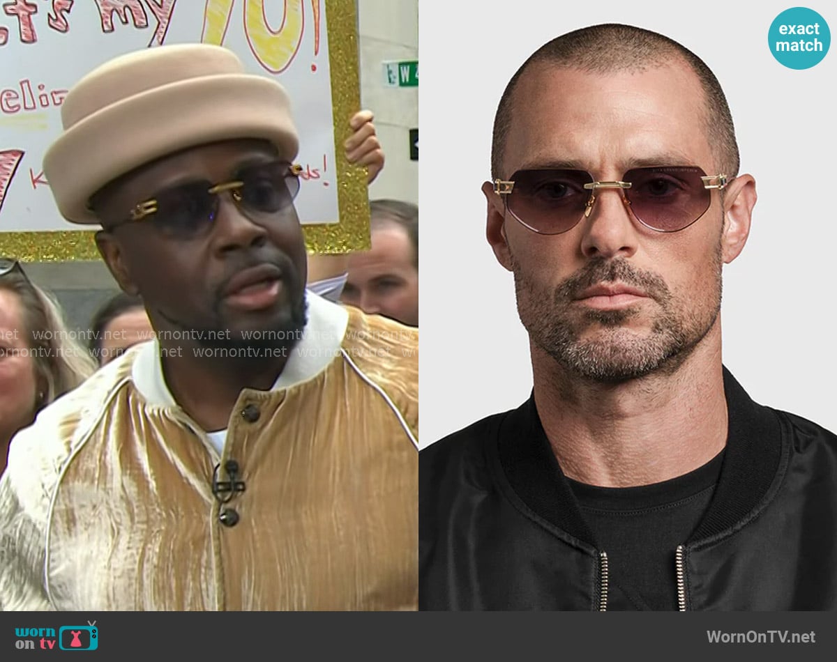 Wyclef Jean’s sunglasses on Today