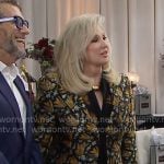 Dottie’s floral suit on The Bold and the Beautiful