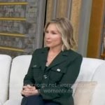Dr. Gillian Goddard's green blazer on Good Morning America