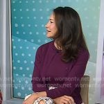 Dr. Samantha Boardman’s floral mini skirt on Today