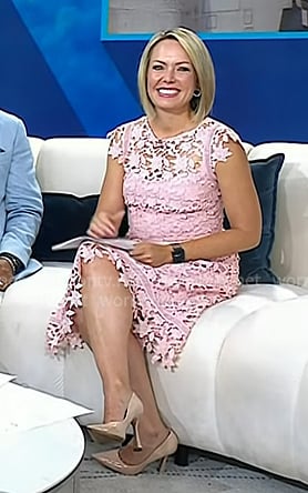 Dylan’s beige heel pumps on Today