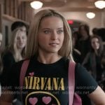 Elle's Nirvana tee on Elle