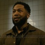 Emmett’s brown canvas jacket on The Chi