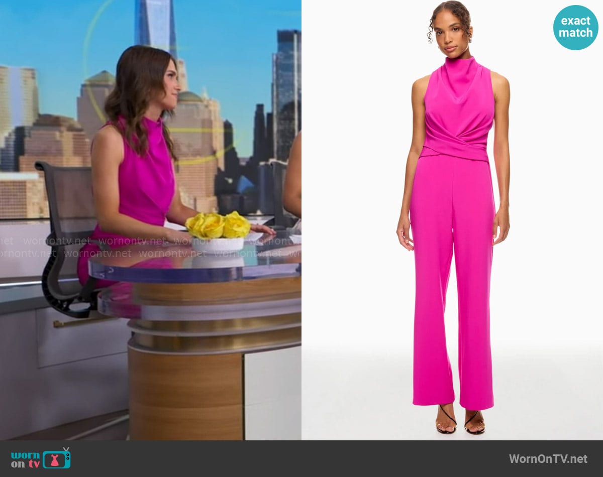 Et Ochs Sienna Jumpsuit worn by Sophie Flay on Good Morning America