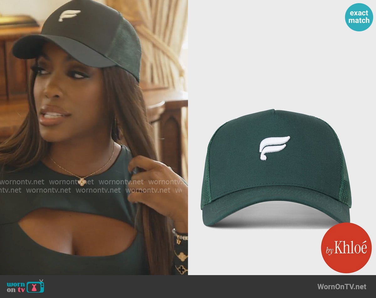 Fabletics The City Trucker Hat worn by Porsha Williams on The Real Housewives of Atlanta