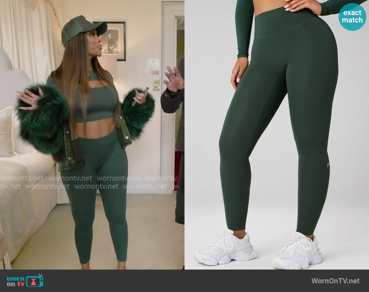 Fabletics The No-Seam PureLuxe TLC Legging worn by Porsha Williams on The Real Housewives of Atlanta