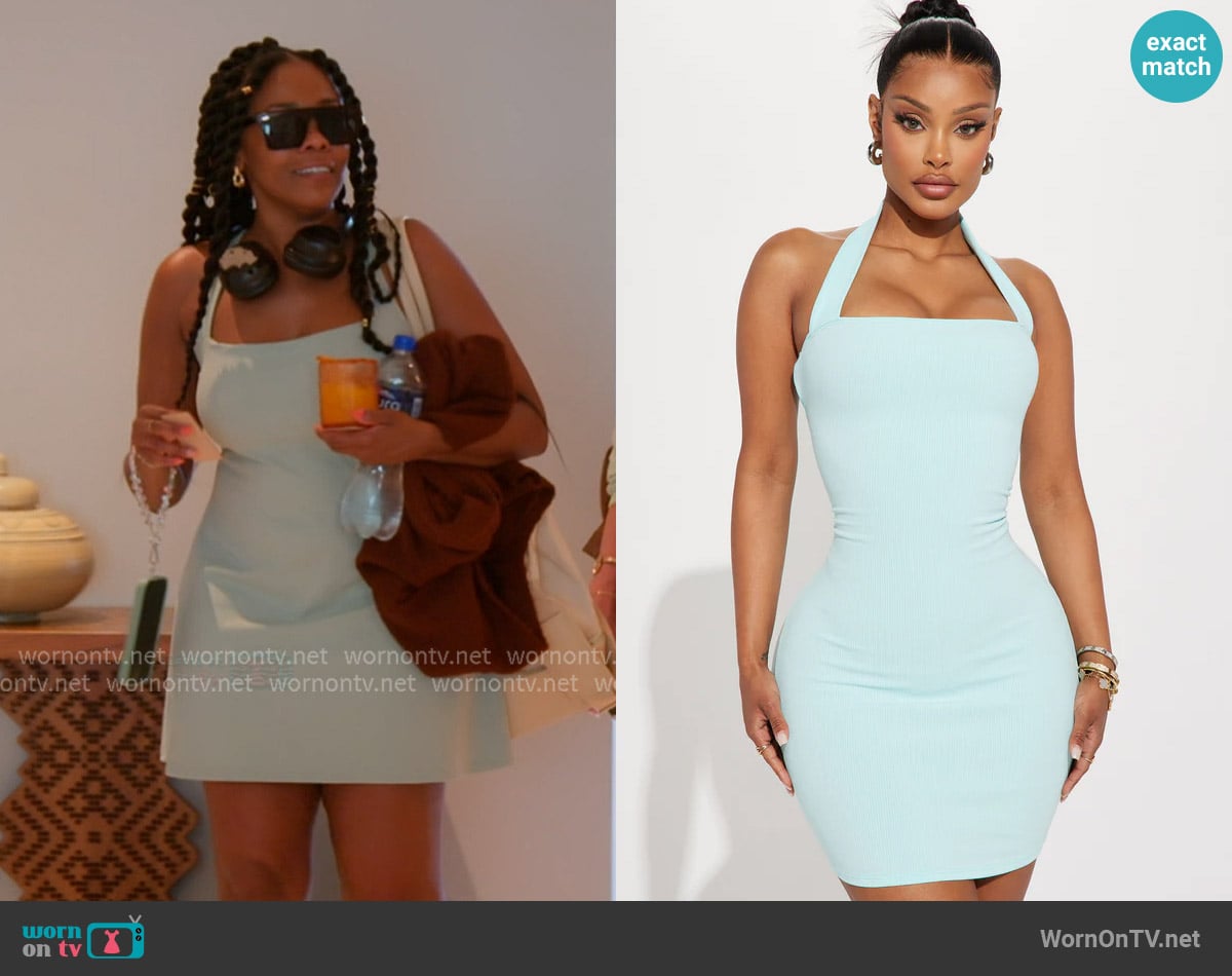 Fashion Nova Lily Snatched Mini Dress worn by Jasmine Goode on The Valley