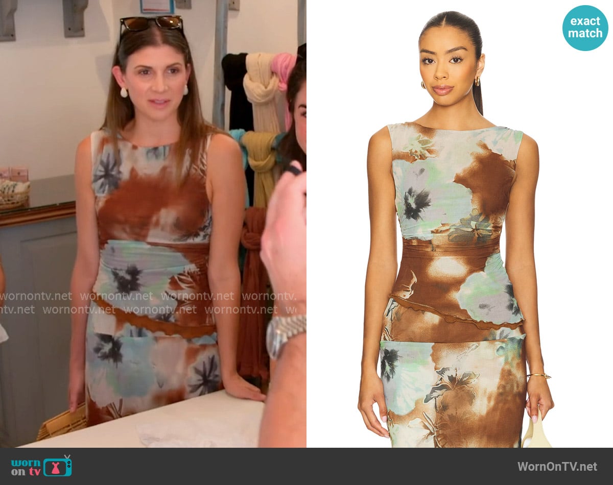 Free People Ash Knit Top worn by Janet Caperna on The Valley