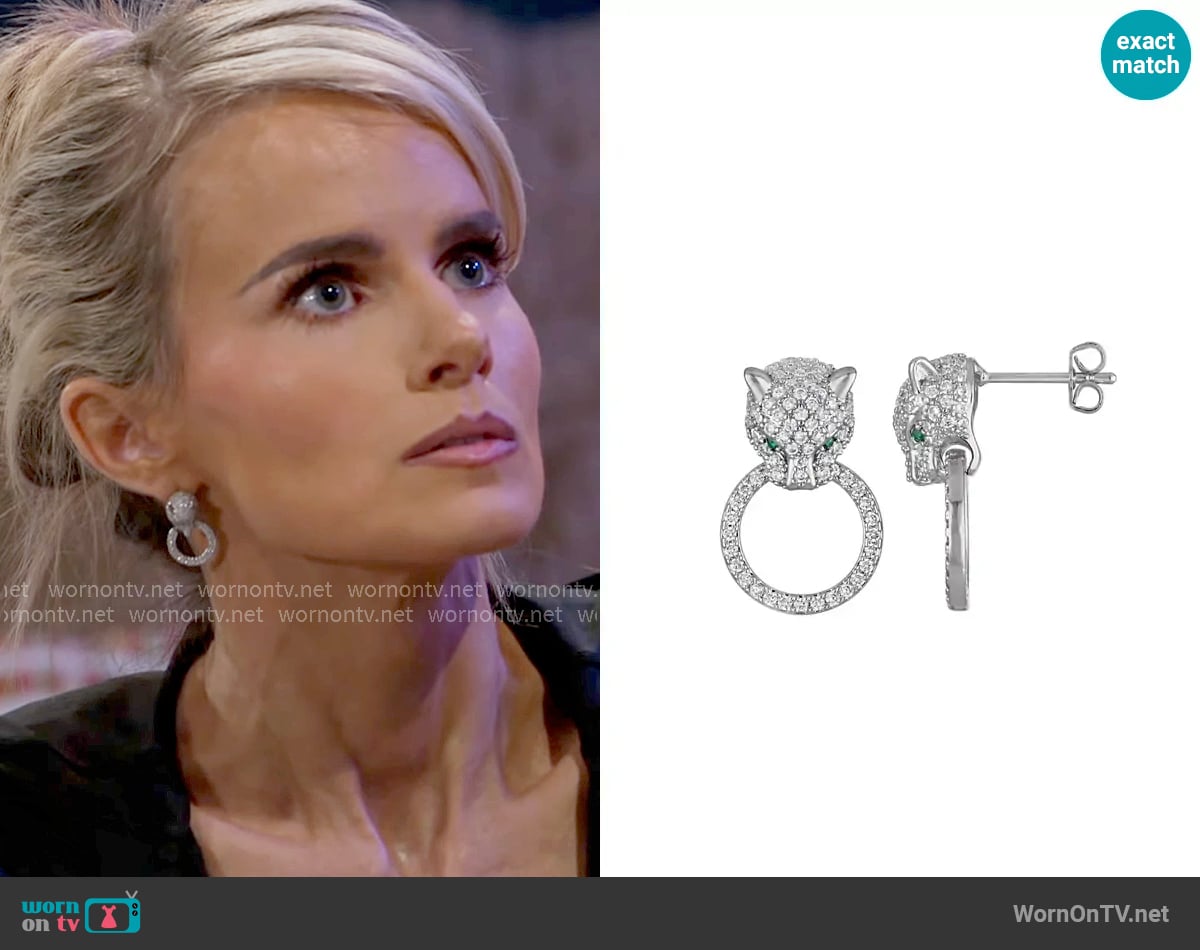 Vanessa’s earrings on Beyond the Gates Vanessa’s earrings on Beyond the Gates