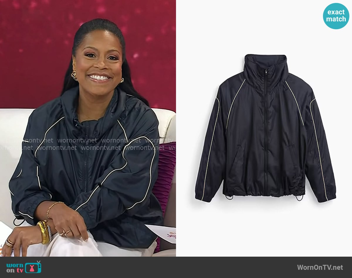 Sheinelle’s black jacket on Today