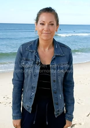 Ginger’s denim jacket on Good Morning America