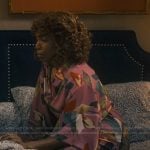 Helen’s pink floral robe and chemise on Sweet Magnolias