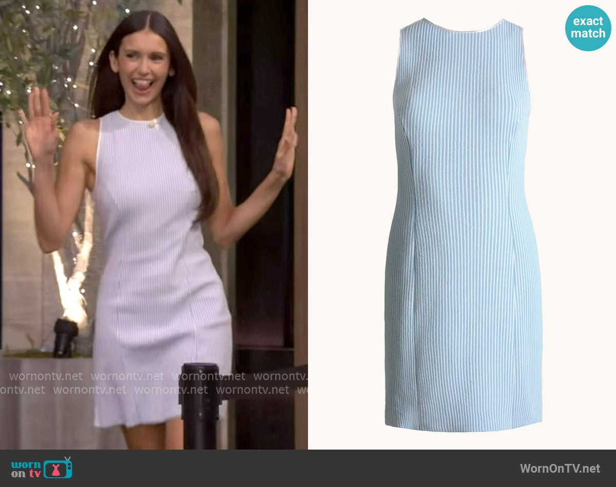 High Sport Isla Dress worn by Nina Dobrev on Live with Kelly and Mark