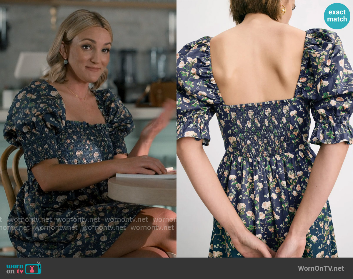 Hill House Home The Ophelia Dress worn by Noreen Fitzgibbons (Jamie Lynn Spears) on Sweet Magnolias