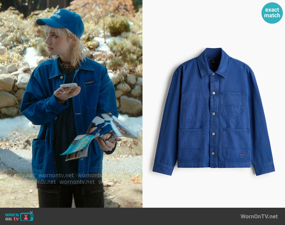 H&M Canvas Overshirt worn by Jules (Julia Sarah Stone) on Off Campus