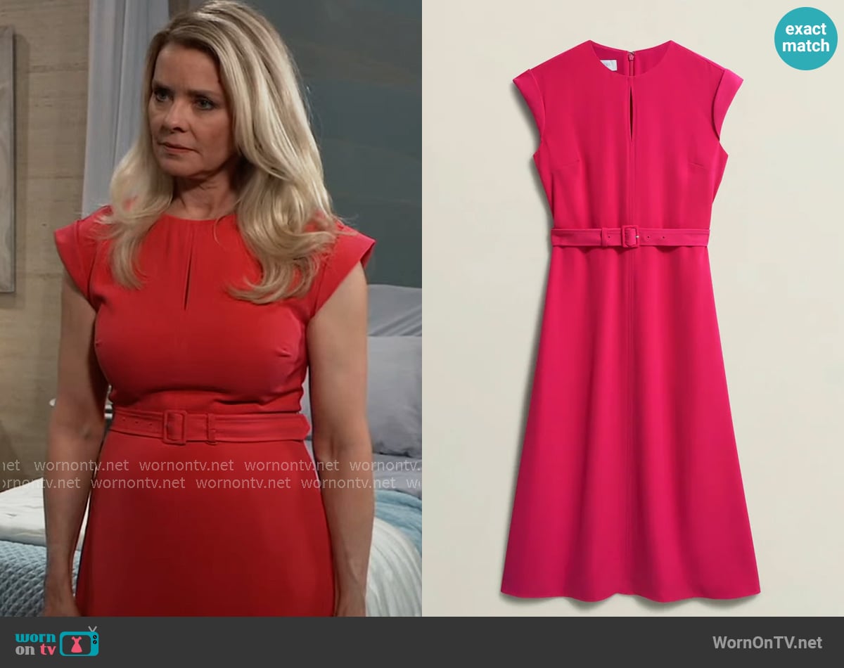 Hobbs Meera Dress worn by Felicia Scorpio (Kristina Wagner) on General Hospital