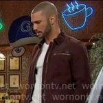 Holden's brown jacket on The Young and the Restless