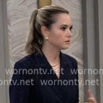 Jacinda’s double-breasted dress on General Hospital